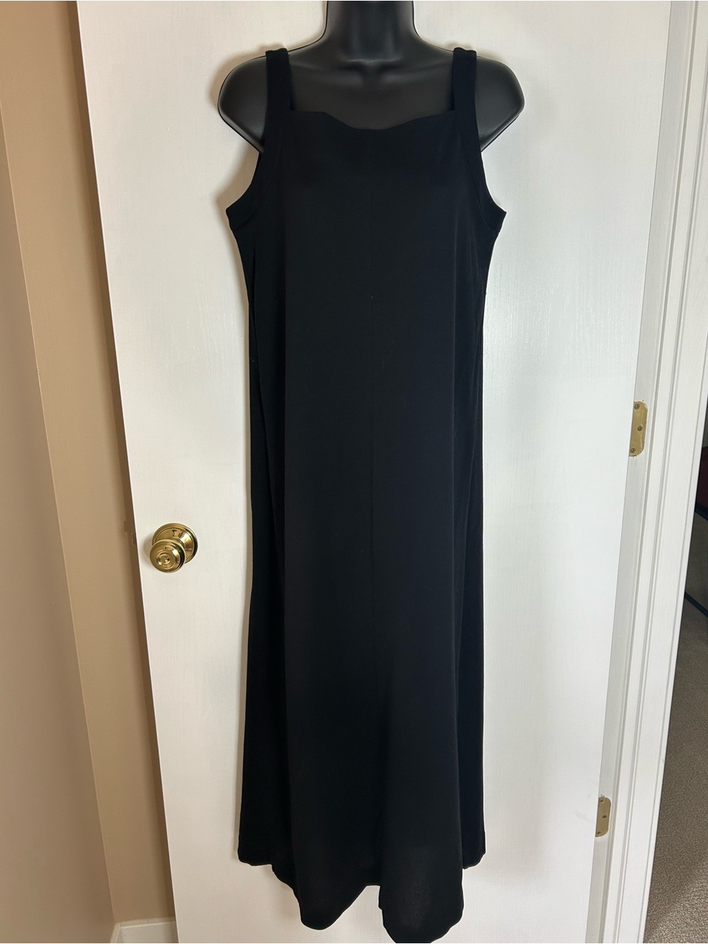 MaxMara Leisure Black Maxi Dress Size Small